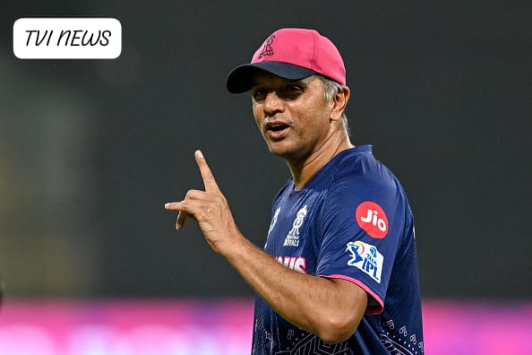 Rahul Dravid resigns as head coach of rajasthan royals.
