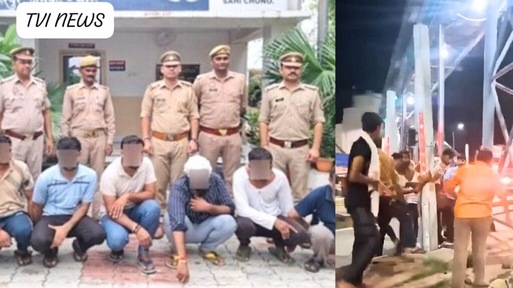 Army officer beaten by toll workers in meerut.


