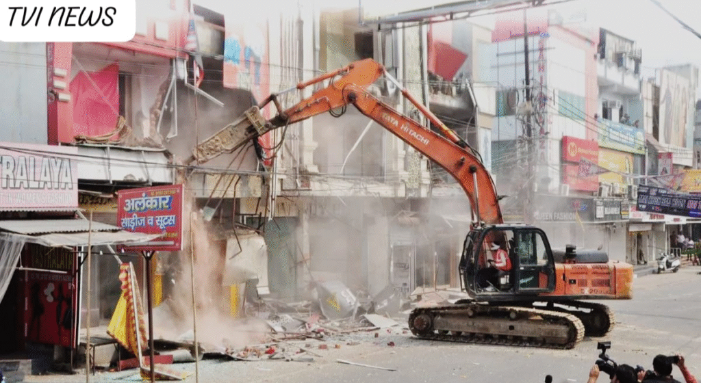 Meerut Central Market Demolished