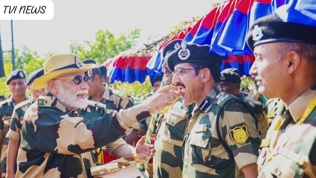 Diwali celebration of PM Modi