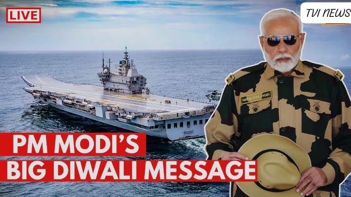 Modi diwali celebration