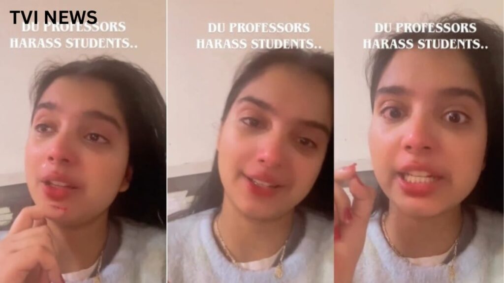 Student harassed by the professor